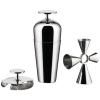 Set cocktail, 3 pièces, acier inoxydable, Alessi