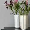 Vase 31 cm, blanc, porcelaine, Lyngby