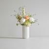 Vase 31 cm, blanc, porcelaine, Lyngby