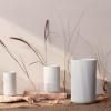 Vase 31 cm, blanc, porcelaine, Lyngby