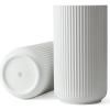 Vase 31 cm, blanc, porcelaine, Lyngby