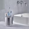 Verre porte brosse à dent EASYSTORE 70530, argent, Joseph Joseph