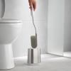Support brosse à toilette FLEX LITE 70561, blanc / argent, silicone, Joseph Joseph