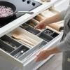 Organisateur de tiroirs de cuisine BLOX 85200, set de 10 pc, gris, Joseph Joseph