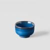 Verre à sake 35 ml, bleu, céramique, MIJ