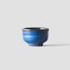 Verre à sake 35 ml, bleu, céramique, MIJ