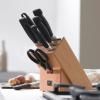 Set de bloc à couteaux FOUR STAR , 8 pièces, avec fusil d'affûtage et ciseaux, Zwilling
