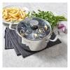 Marmite MILADY 20 cm, acier inoxydable poli, de Buyer