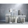 Support brosse à toilette FLEX STEEL 70517 blanc/inox, Joseph Joseph