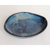 Assiette à tapas INDIGO BLUE 16,5 cm, forme irrégulière, MIJ