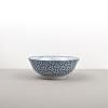 Bol HERRINGBONE INDIGO IKAT 19 cm, 750 ml, MIJ