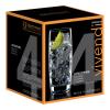 Verre tumbler VIVENDI LONG DRINK , set de 4 pièces, 410 ml, Nachtmann