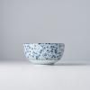 Bol BLUE DAISY 16 cm, 800 ml, bleu, céramique, MIJ