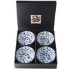 Bol de service BLUE DRAGONFLY , set de 4 pièces, 300 ml, MIJ