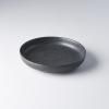 Assiette à dessert BB BLACK 20 cm, bord haut, MIJ