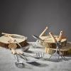 Spatule turner B BOIS, manche flexible en bois de hêtre, de Buyer