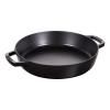 Poêle de service 26 cm, noir, en fonte, Staub