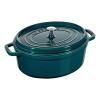 Faitout 31 cm, bleu marine, fonte, Staub