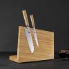 Support à couteau magnétique 20,5 x 42,5 x 23 cm, bois, Miyabi
