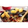 Wok 30 cm, avec couvercle en verre, gris graphite, Staub