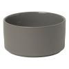 Bol de service PILAR M ⌀ 14 cm, 620 ml, gris foncé, céramique, Blomus