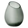 Vase DROP 24 cm, verre fumé ,Blomus