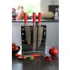 Set de couteaux, 4 pièces, avec support à couteau magnétique RED SPIRIT, F.Dick