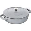 Faitout 24 cm, gris graphite, fonte, Staub
