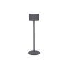 Lampe de table sans fil FAROL 33 cm, LED, gris chaud, Blomus