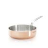 Sauteuse INOCUIVRE 20 cm, avec poignée en acier inoxydable, cuivre, de Buyer