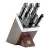 Set de bloc à couteaux GOURMET, 7 pièces, chocolat cendré, Zwilling