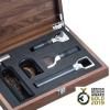 Set d'accessoires pour le vin BARIC, 5 pièces, boîte cadeau, acier inoxydable, WMF