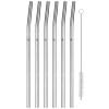 Pailles de 24 cm, set de 6 pièces, avec brosse, WMF