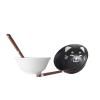 Bol CAT FACE DESIGN 400 ml, set de 2 pc, avec baguettes, MIJ