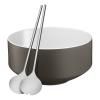 Saladier avec couverts de service MOTO, gris, WMF