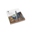 Pailles de 18 cm, set de 6 pièces, avec brosse, acier inoxydable, WMF