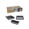 Ensemble de Moule à gâteau , 3 pièces, en acier, de Buyer