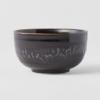 Bol de service MATT & SHINY BLACK 13 cm, 400 ml, MIJ