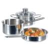 Poêle à frire HAPPCHEN 16 cm, 650 ml, acier inoxydable, induction, Fissler