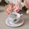 Tasse à thé avec soucoupe HAMMERSHOI POPPY, 380 ml, blanc, Kähler