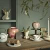 Tasse à thé avec soucoupe HAMMERSHOI POPPY, 380 ml, blanc, Kähler