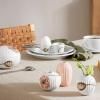 Mini vase HAMMERSHOI POPPY set de 3 pc, nude/white, Kähler