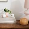 Mini vase HAMMERSHOI POPPY set de 3 pc, nude/white, Kähler