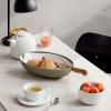 Tasse avec soucoupe HAMMERSHOI 250 ml, blanc, Kähler
