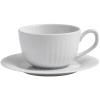 Tasse avec soucoupe HAMMERSHOI 250 ml, blanc, Kähler