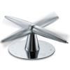 Stylo HELICOPTER 15 cm, avec roue de décision, argent, Philippi