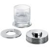 Dessous de verre RINGS, set de 7 pc, 9,5 cm, Philippi