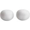 Set salière et poivrier HAMMERSHOI, set de 2 pc, blanc, Kähler