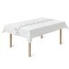 Nappe de Noël HAMMERSHOI 150 x 270 cm, blanc, coton, Kähler