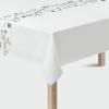 Nappe de Noël HAMMERSHOI 150 x 270 cm, blanc, coton, Kähler